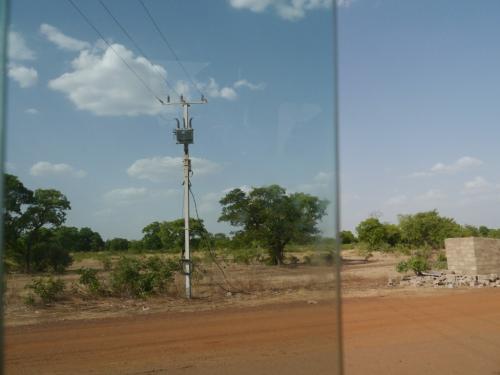 On the way home