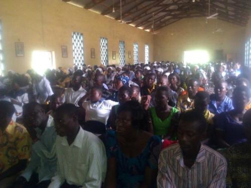 Praise and worship team